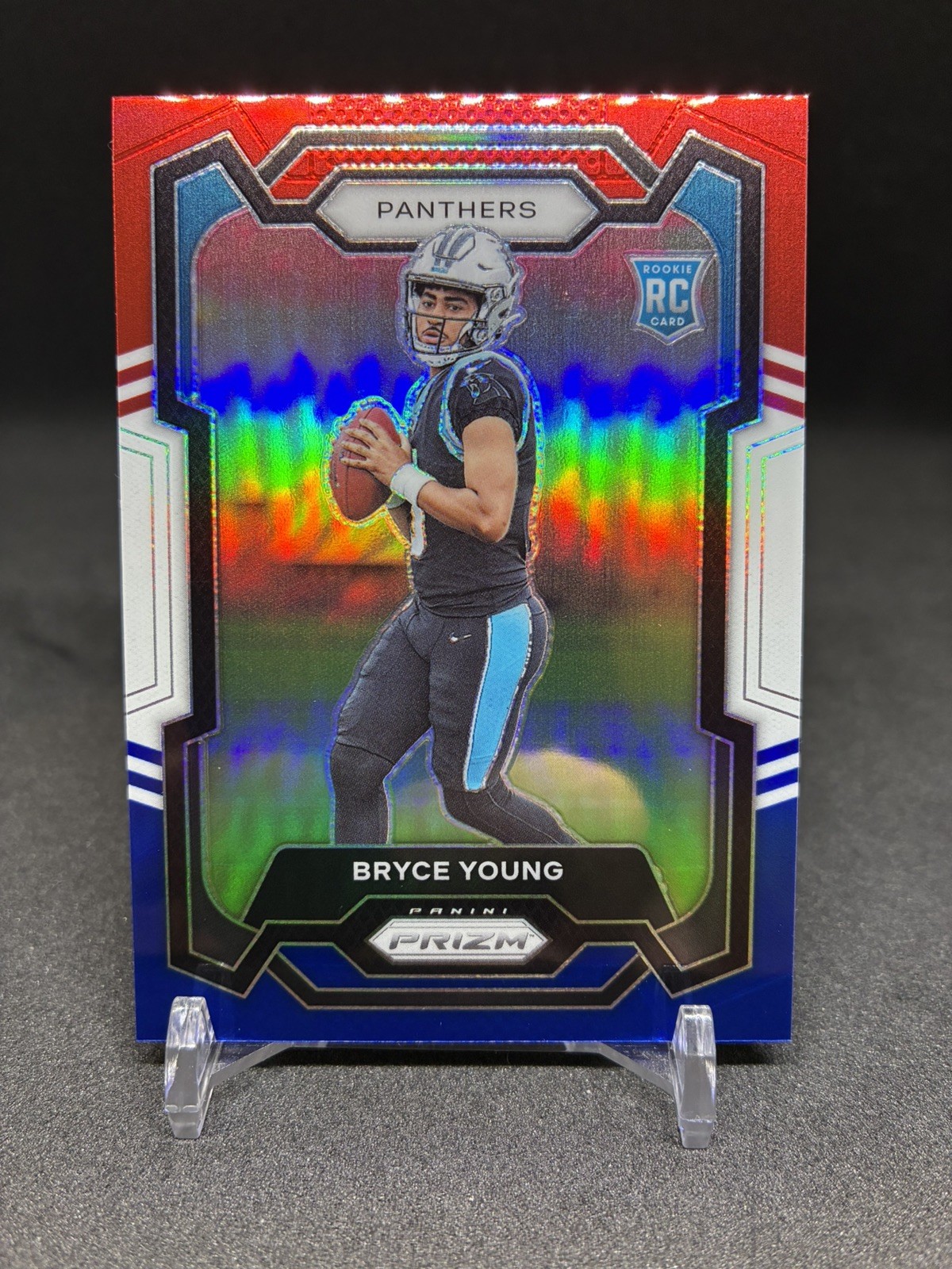 2023 Panini Prizm - Red White and Blue #311 Bryce Young Rookie