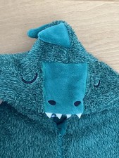 Jungen Kostüm 11-12y Dinosaurier Outfit Verkleiden Welt Buch All in One Teddyfleece