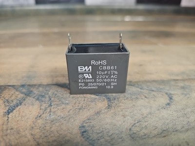 BM CBB61-P2 Fan Capacitor 250VAC 50/60Hz 6UF 250V