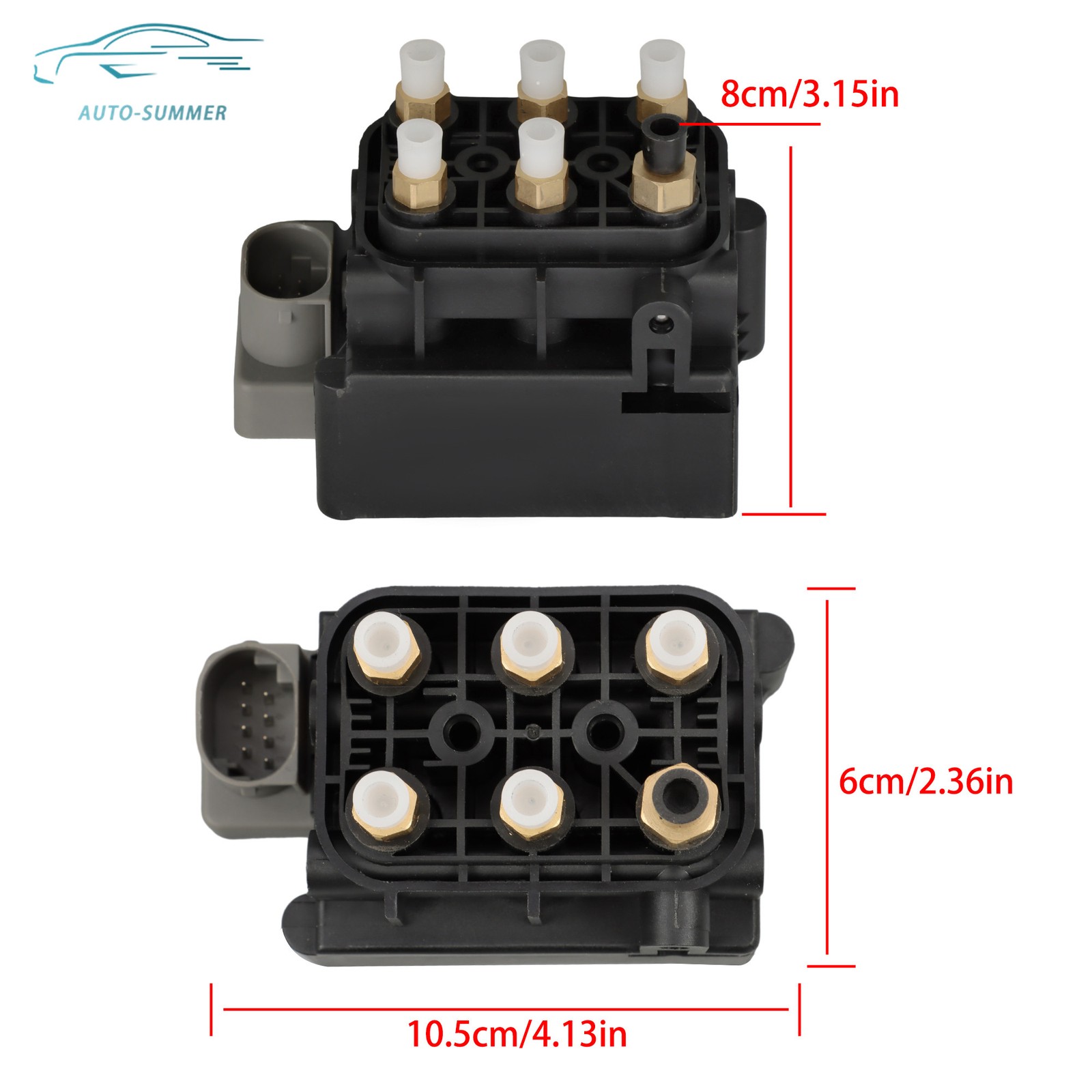 For Rolls-Royce Ghost Dawn 10-18 Air Suspension Solenoid Valve Block 4725530010
