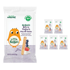 Organic Berry Yogurt Pick-Me Sticks, Pack of 5 X 0.56 Oz Individual Packs 