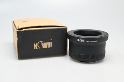 Kiwi LMA-T-Mount to Micro Four Thirds (MFT) Lens Mount Adapter #G893