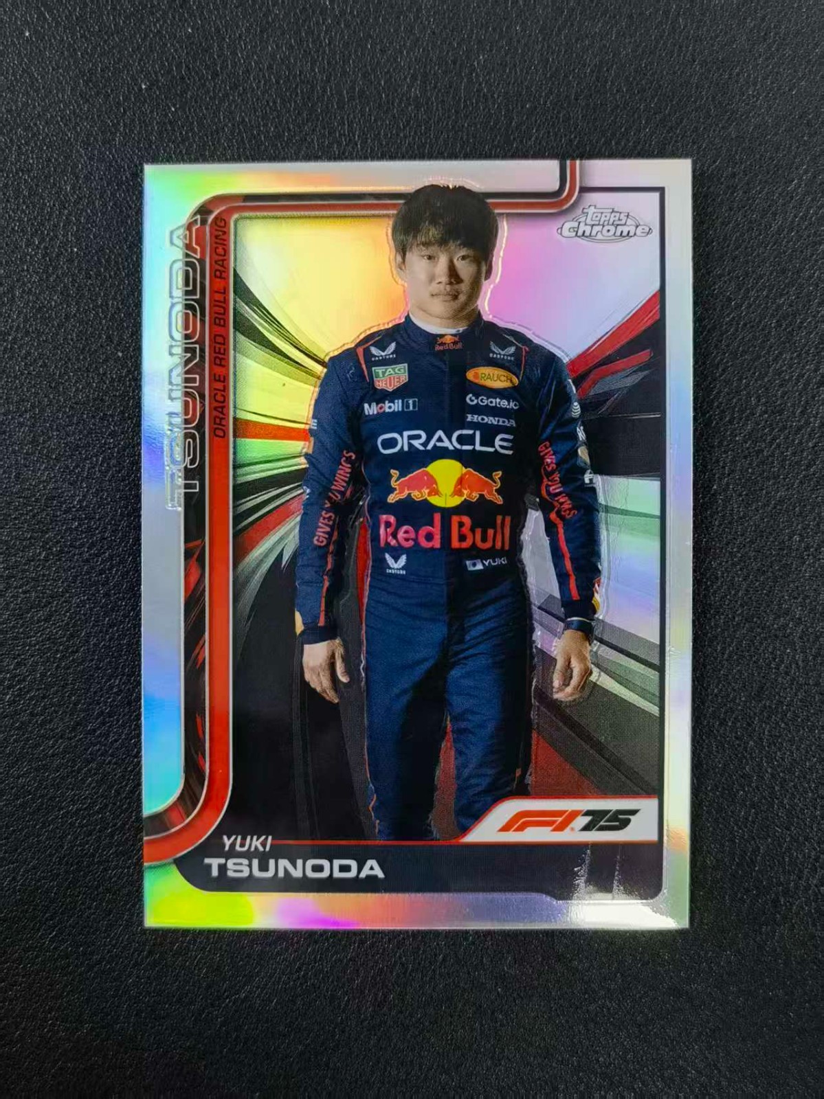 2025 Topps Chrome Formula 1 F1 Yuki Tsunoda Variation #2 JJG