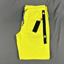 Greyson Sequoia Pants Joggers Medium Radium Yellow Nylon Spandex NWT MSRP 198