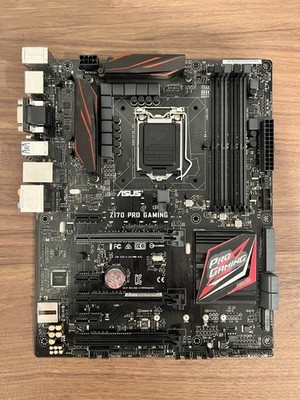 Asus Z170 Pro Gaming LGA 1151 ATX Intel DDR4 Motherboard