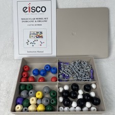 Eisco Molecular Model Set Inorganic Organic Chemistry 93 Pieces w/ Manual SET