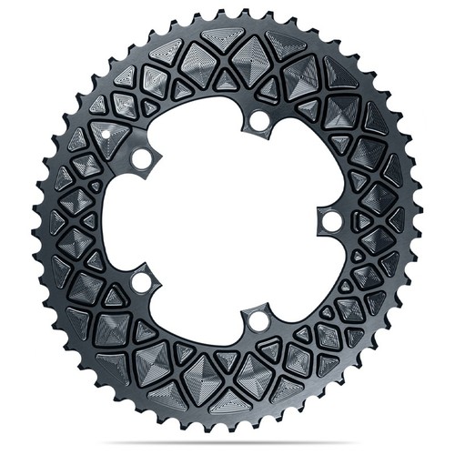 Absolute Black Plateau Ovale Premium - 5 trous 110 mm (non