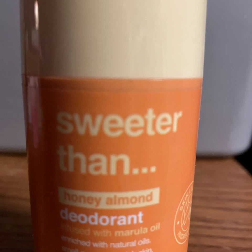 b.fresh Sweeter Than Honey desodorante de amêndoa sem alumínio 2,64 oz óleo de marula - Imagem 3 de 4