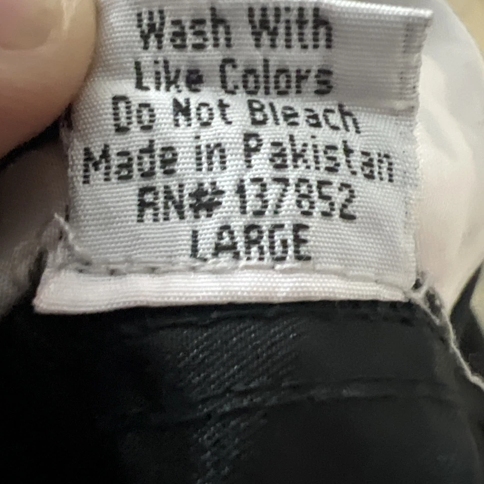 Pantalones Cortos Zubaz Borad Talla L Negro Raya Cebra Años 90 Retro Rad Natación Surf 12" Entrepierna Foto 3 de 4