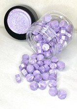100 Count Frosty Wisteria Purple Sealing Wax Beads