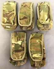 x5 British MTP Camo OSPREY Body Armour Empty Single Mag Pouch Military Job Lot