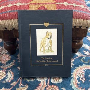 1987 The American Staffordshire Terrier Annual Hoflin Publishing Rare HTF