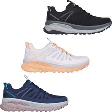 Skechers Womens Switch Back Cascades Memory Foam Trainers Sneakers Shoes
