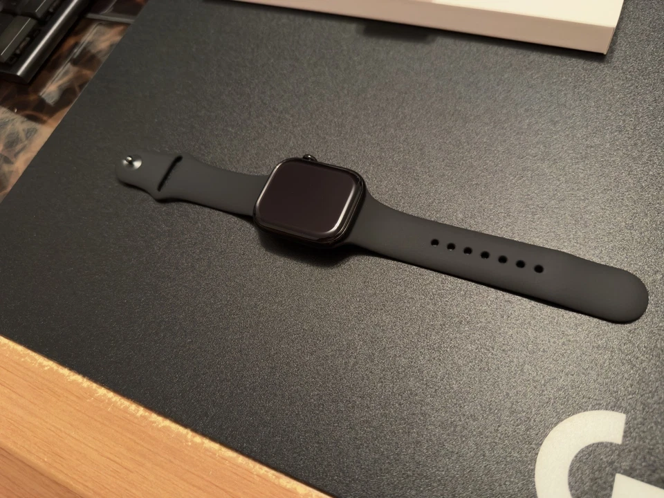 AppleWatchSeries 10 GPS 46mm Aluminium Diamantschwarz/Kaufdatum 21.04.25Garantie - Bild 4 von 4