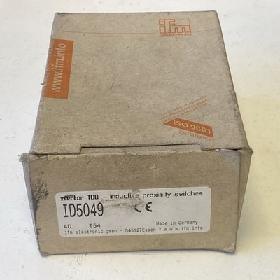 ifm ID5049 Induktiver Sensor   IDE3060-FPKG/55V   60mm Schaltabstand  Neu