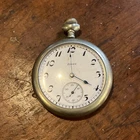 Antique Pocket Watch, Elgin, Silver Case