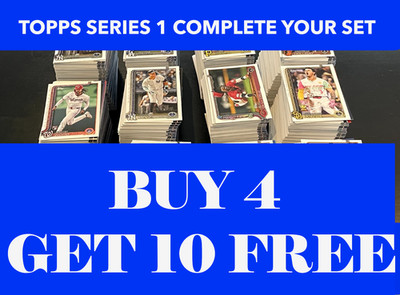 2025 Topps Baseball Series 1 Singles Cards #1-250 You Pick Complete Your Set