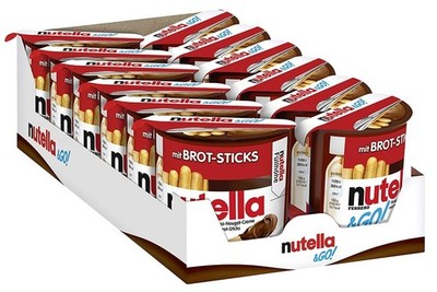 & GO   Knusprige BrotSticks und NussNugatCreme   Idealer Snack für unterwegs ...
