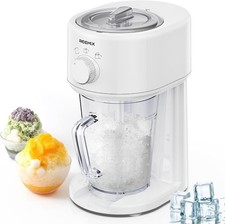  Shaved Ice Machine, Electric Ice Shaver and Snow Cone Machine with Large Capaci