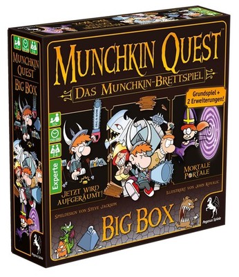 Munchkin Quest: Das Brettspiel, 2. Edition John Kovalic