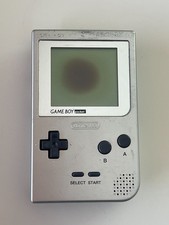 Nintendo Game Boy Pocket Silver Handheld System Read Description