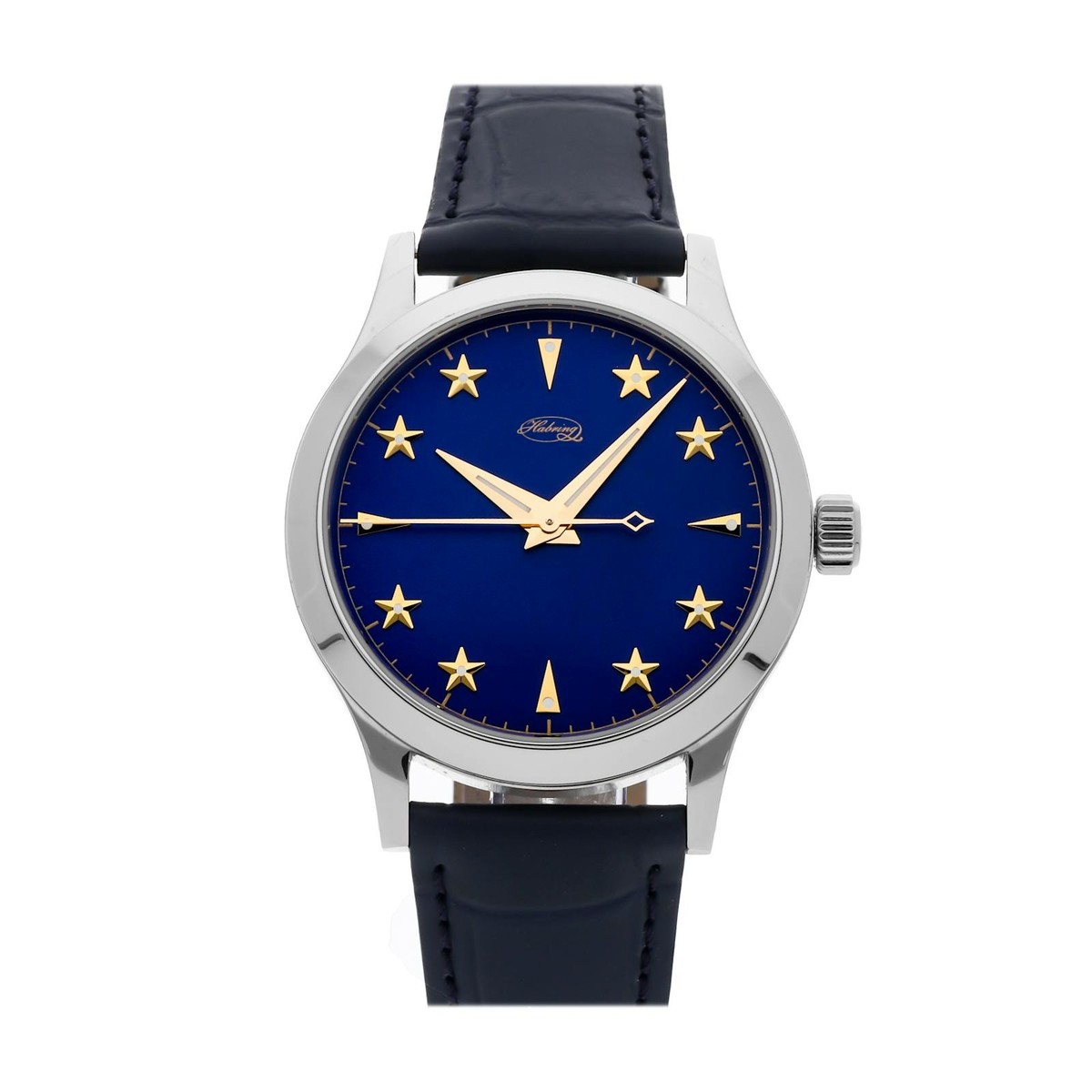 Habring Erwin Star SJX Limited Edition Steel Manual Blue Strap - Main Image