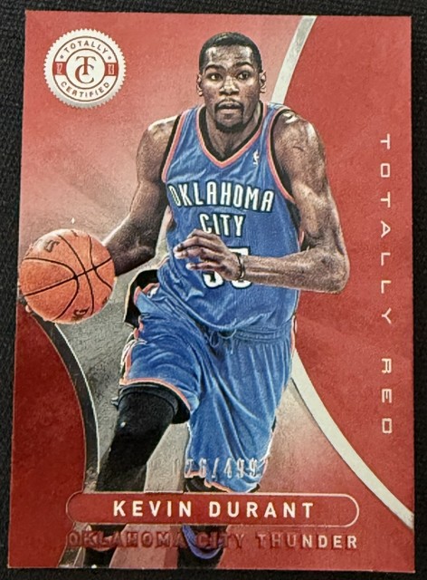 2012-13 Panini Totally Certified - Kevin Durant #82 Totally Red /499