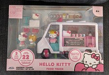 Jada Sanrio Hello Kitty And Friends Food Truck W Figures Accessories Play Set