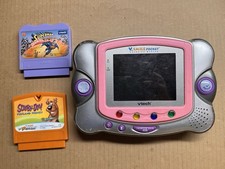 Vtech V.Smile Pocket Learning Console 2 games See Description for parts