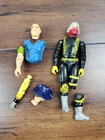 Vtg 1989 GI Joe ARAH Figure Lot Python Patrol Officer Slaughter Marauder Recondo