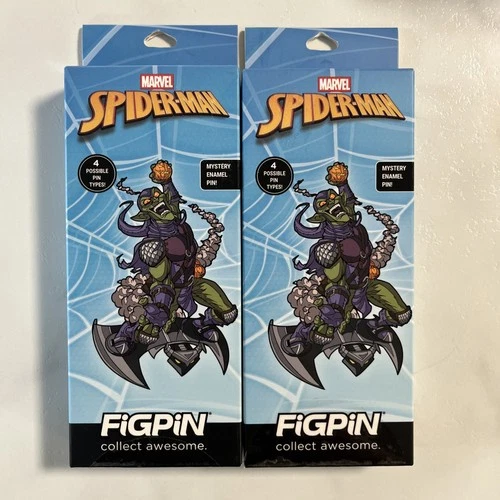 2X - FiGPiN Quest: Spider-Man Villains Quest Mystery Enamel Pin Sealed In Box