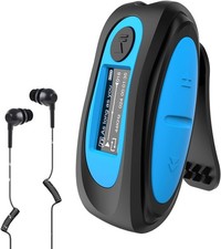 AGPTEK IPX8 Wasserdicht MP3 Player, 8GB HiFi MP3 Musik Player zum Schwimmen und
