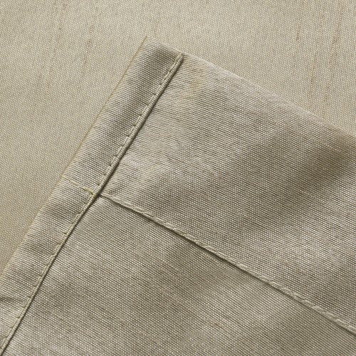 Faux Silk Semi Sheer Curtains Grommet Top Light Reducing Silk Drapes, 2panels - Picture 39 of 40