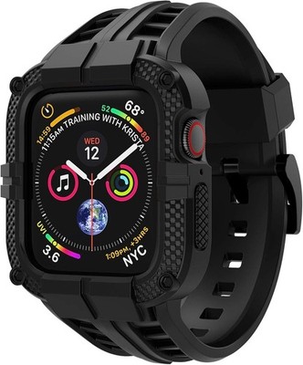 Rugged Apple Watch Band Bumper Case Cover Strap Iwatch SE 9 8 7 6 5 4 3 2