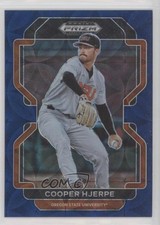 2022 Panini Prizm Draft Picks Navy Blue Kaleidoscope 2/15 Cooper Hjerpe go9