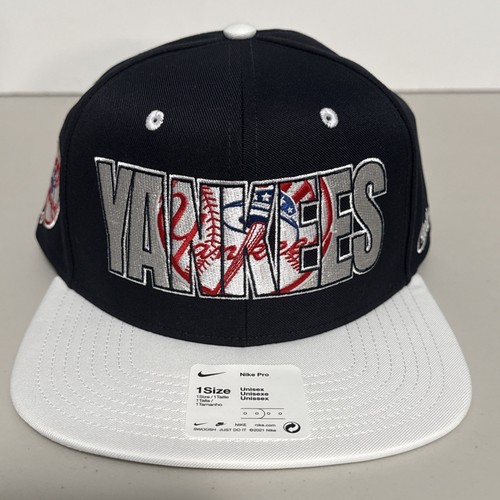 New York Yankees Nike Cooperstown Collection Pro Snapback Mütze - Navy - Bild 3 von 11