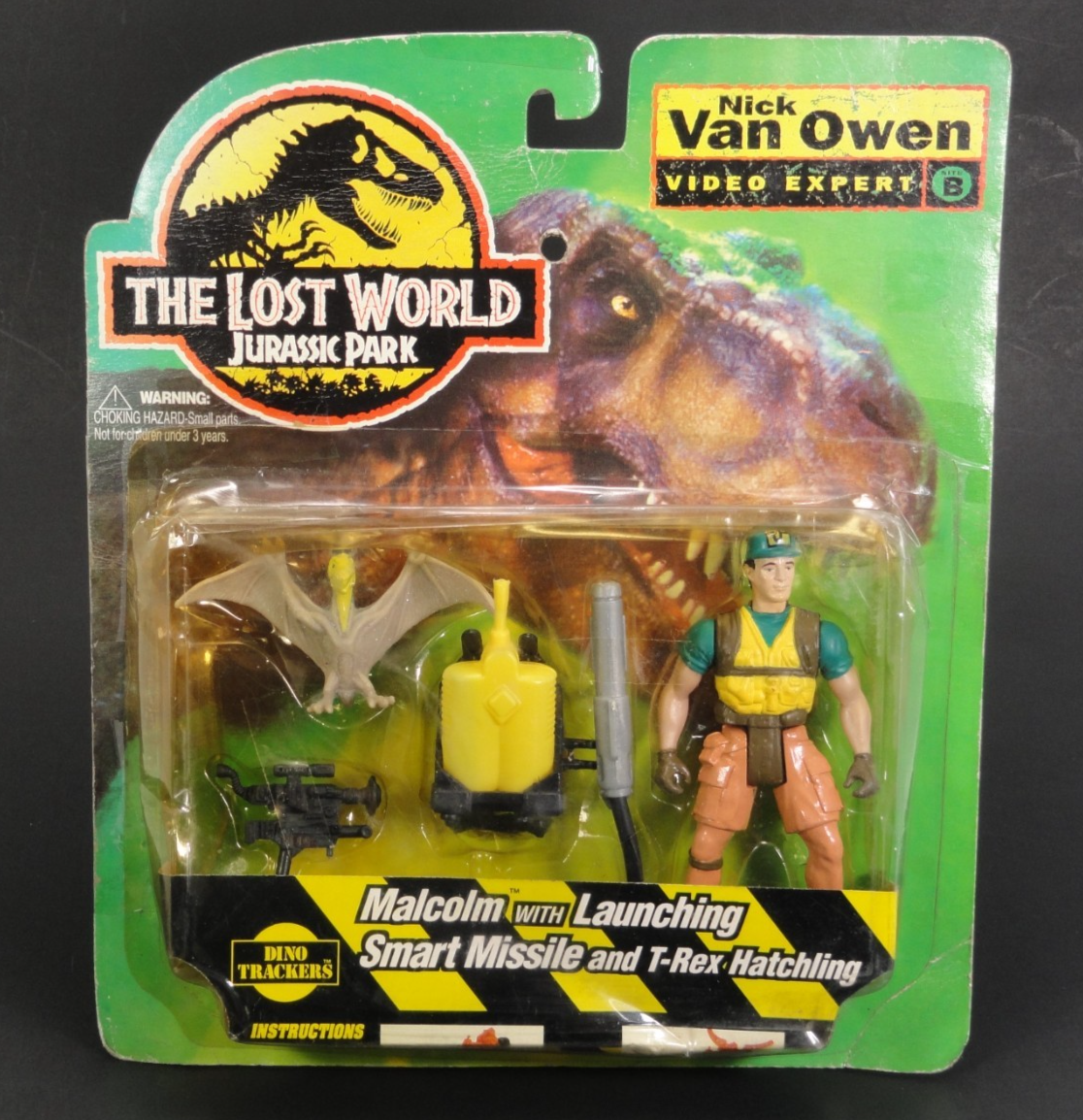 Jurassic Park Lost World Nick Van Owen Bootleg Knockoff Figure