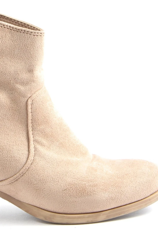 REFRESH Botas con cremallera Mujeres Botines Talla EU 35 crema look casual - Imagen 3 de 4