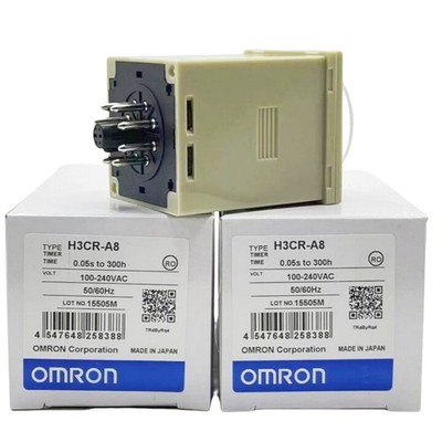 New H3CR-A8 100-240VAC Omron Counter Temp 100-240VAC Timer H3CR-A8