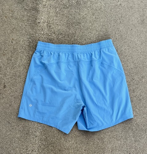 Powder Blue Lululemon Pace Breaker Athletic Shorts Men’s Size XL
