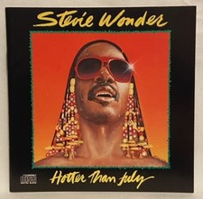 Stevie Wonder - Hotter Than July CD Insert / Booklet / Art Only (NO CD) 1980