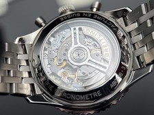 Breitling Navitimer B01 Chronograph AB0138211B1A1 Black Dial Steel 43mm Watch 6