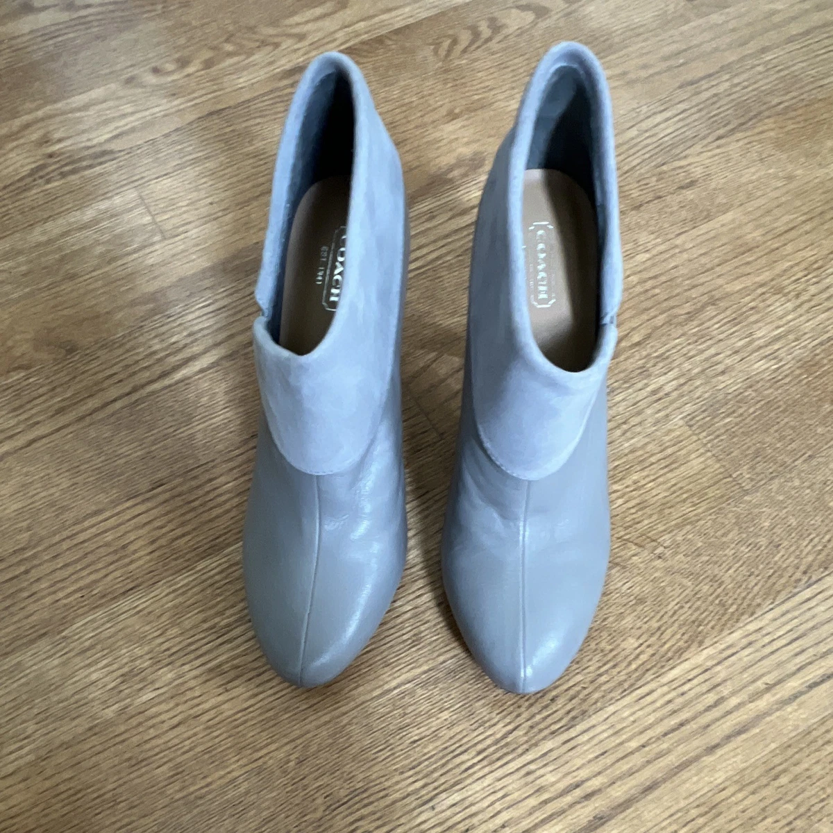 ladies grey ankle boots size