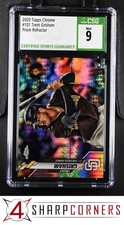 2020 TOPPS CHROME PRISM REFRACTOR #101 TRENT GRISHAM RC CSG 9