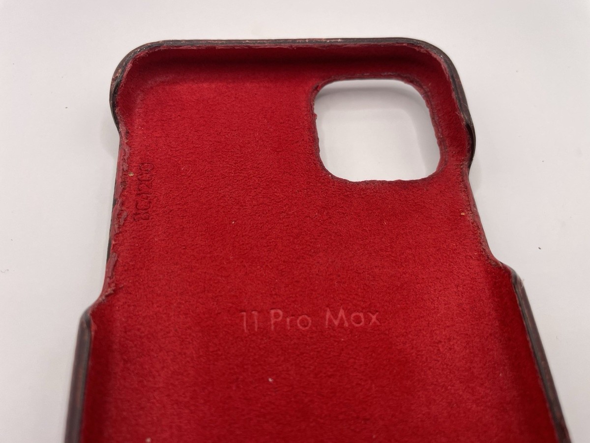 Auth Louis Vuitton Monogram iPhone 11 Pro Max Red Case Cover | eBay