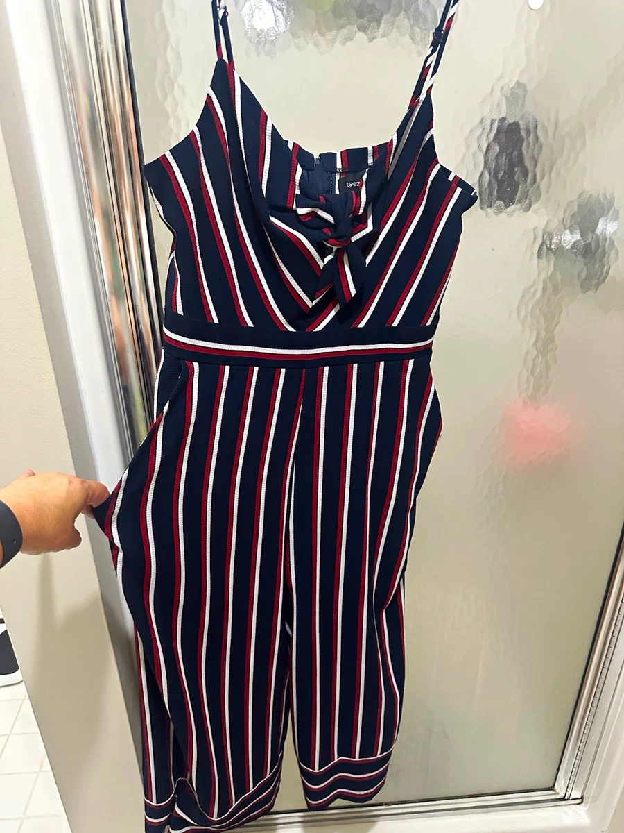Jumpsuit Blue Striped Jumpsuits & Rompers for Women for sale | eBay