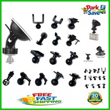 Car Dashboard Suction Cup Mount with 14 Adjustable Joints for Video Recorders