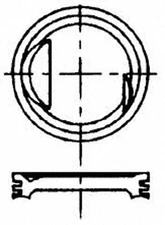 Engine Piston Sealed Power 12207P