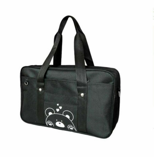 High School JK Uniform Black Cat Lolita Student Shoulder Bag Handbag - Picture 9 of 12