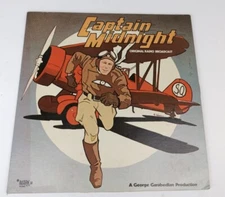 Captain Midnight Original Radio Broadcast  LP - Color Marblized vinyl Excell R9